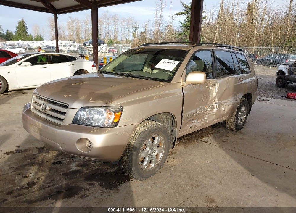 2005 TOYOTA HIGHLANDER VIN: JTEHD21A950034225