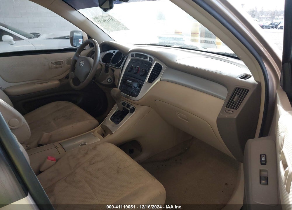2005 TOYOTA HIGHLANDER VIN: JTEHD21A950034225