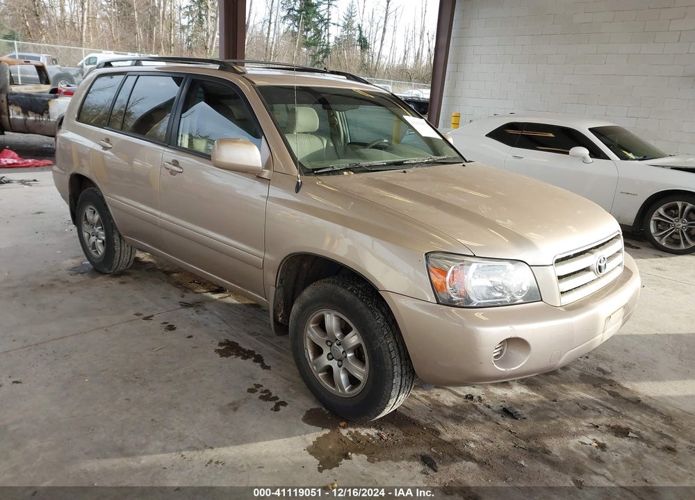 2005 TOYOTA HIGHLANDER VIN: JTEHD21A950034225