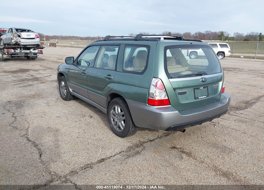 2007 SUBARU FORESTER 2.5X L.L. BEAN EDITION VIN: JF1SG67617H701777