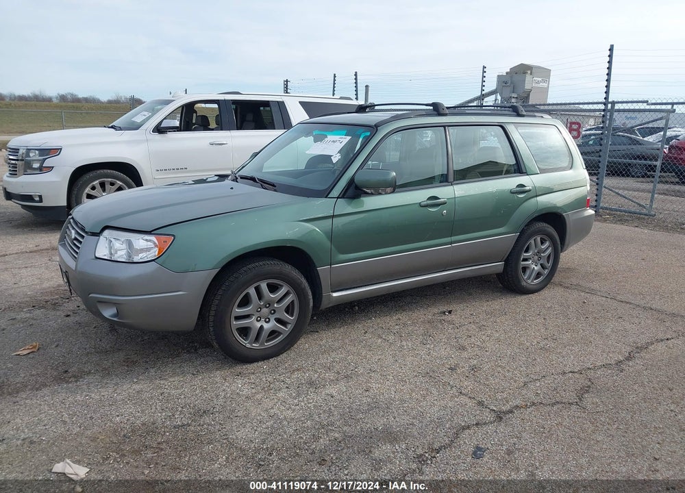 2007 SUBARU FORESTER 2.5X L.L. BEAN EDITION VIN: JF1SG67617H701777