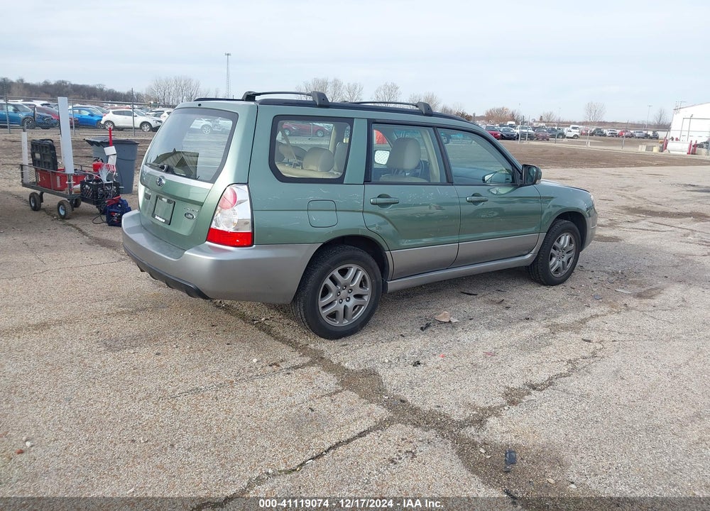 2007 SUBARU FORESTER 2.5X L.L. BEAN EDITION VIN: JF1SG67617H701777