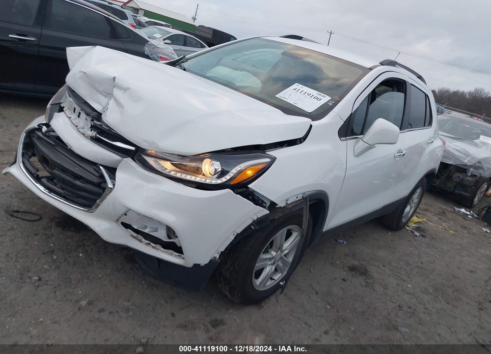 2019 CHEVROLET TRAX LT VIN: 3GNCJLSBXKL395800