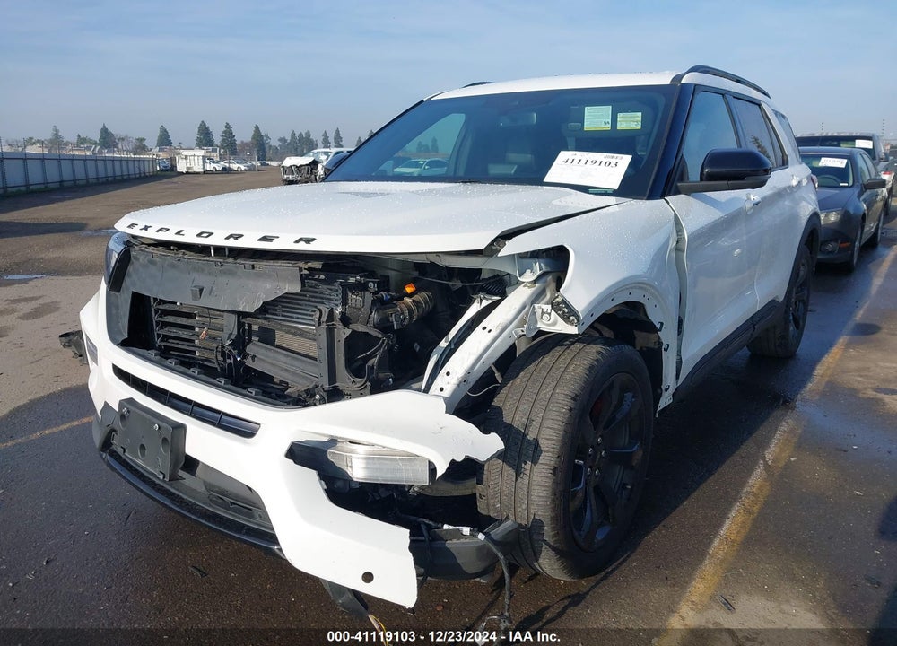 2022 FORD EXPLORER ST VIN: 1FM5K8GC1NGC39811