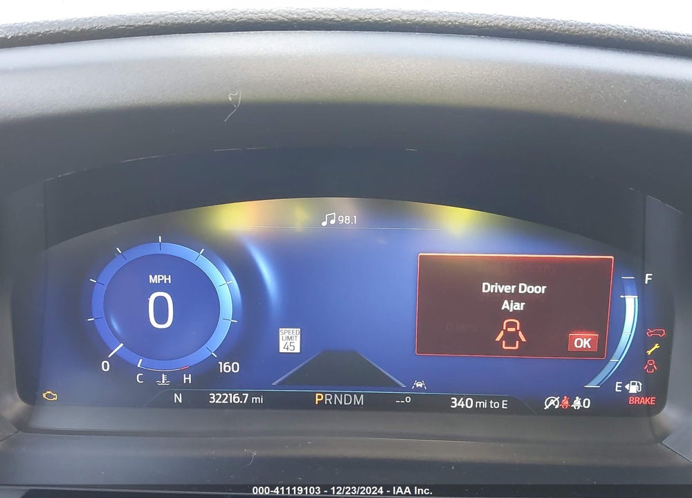 2022 FORD EXPLORER ST VIN: 1FM5K8GC1NGC39811