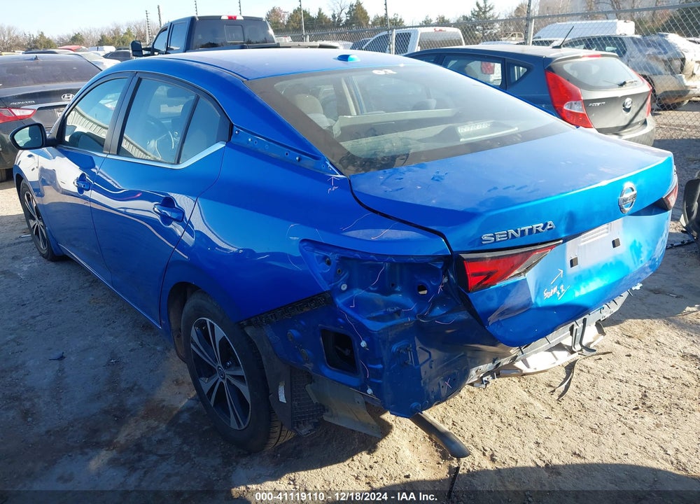2021 NISSAN SENTRA VIN: 3N1AB8CV4MY244267