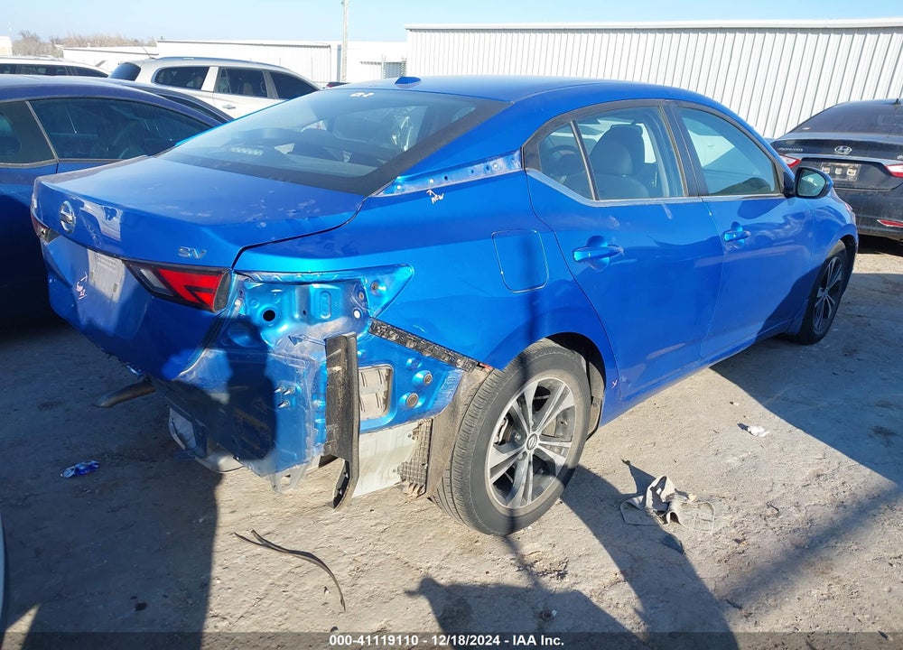 2021 NISSAN SENTRA VIN: 3N1AB8CV4MY244267