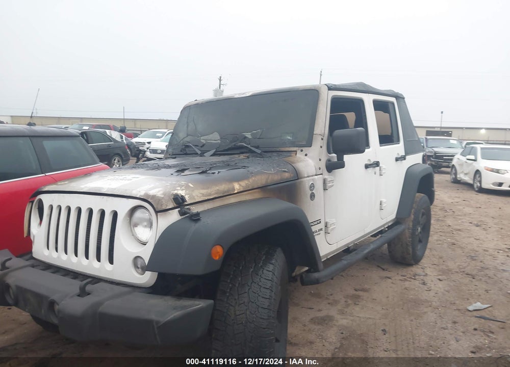 2015 JEEP WRANGLER UNLIMITED SPORT VIN: 1C4BJWDG0FL750277