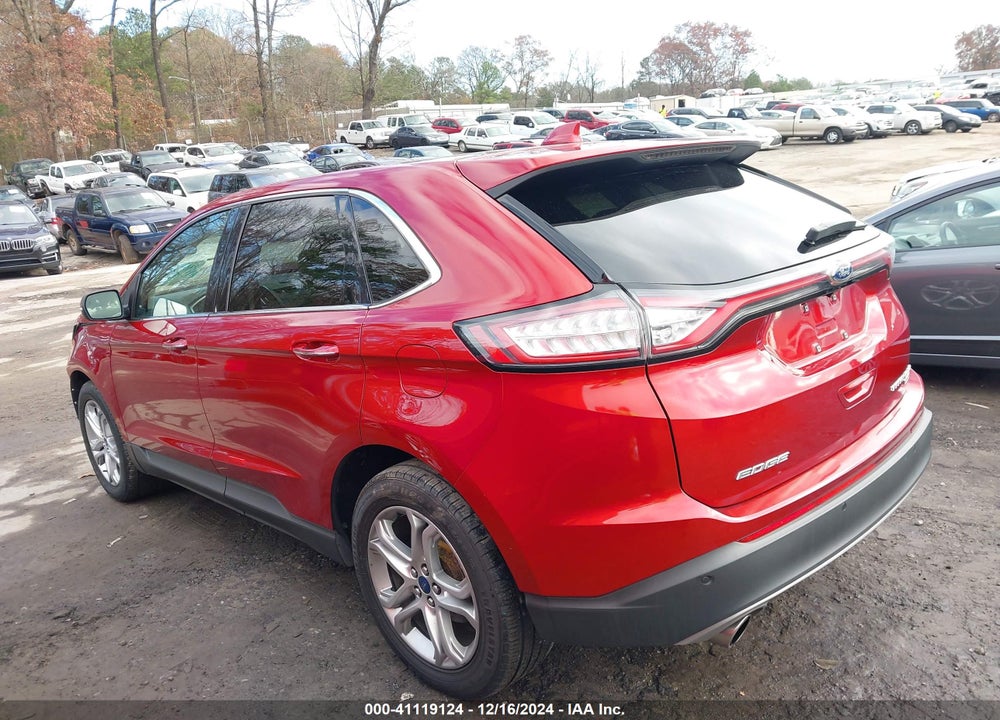 2017 FORD EDGE TITANIUM VIN: 2FMPK3K97HBB05842