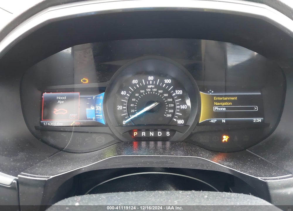 2017 FORD EDGE TITANIUM VIN: 2FMPK3K97HBB05842