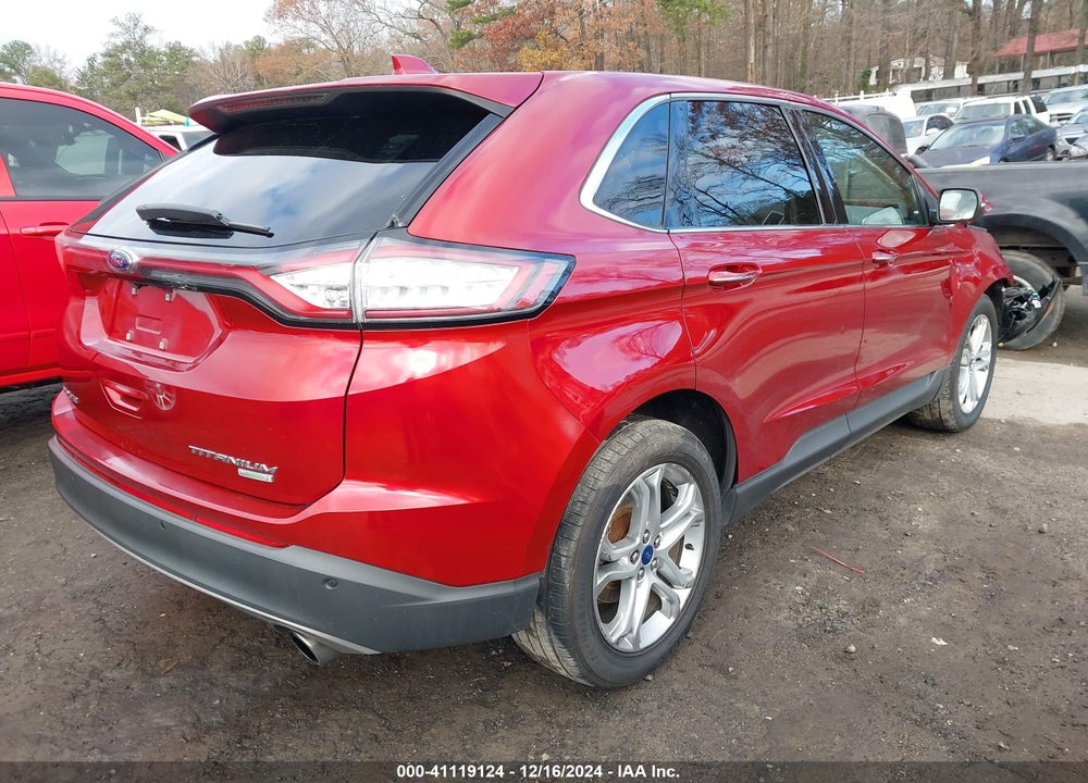 2017 FORD EDGE TITANIUM VIN: 2FMPK3K97HBB05842