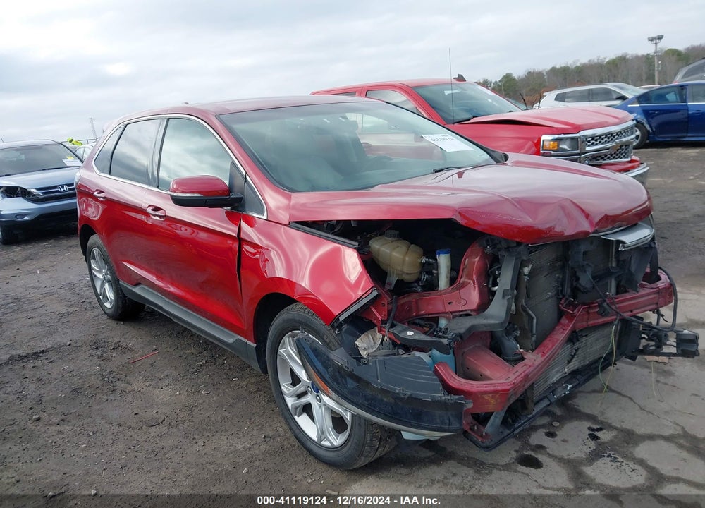 2017 FORD EDGE TITANIUM VIN: 2FMPK3K97HBB05842