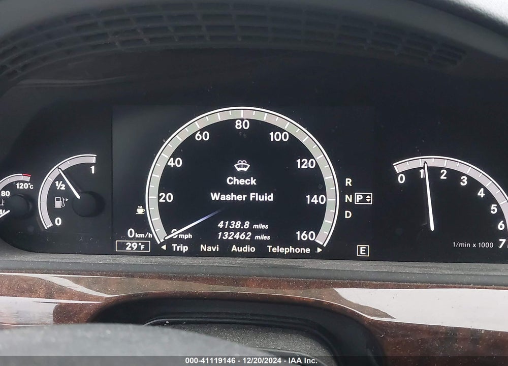 2013 MERCEDES-BENZ S 550 4MATIC VIN: WDDNG9EBXDA502259