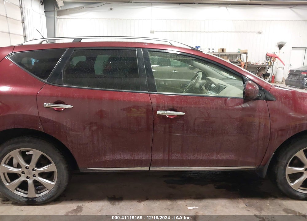 2012 NISSAN MURANO LE VIN: JN8AZ1MW2CW237254