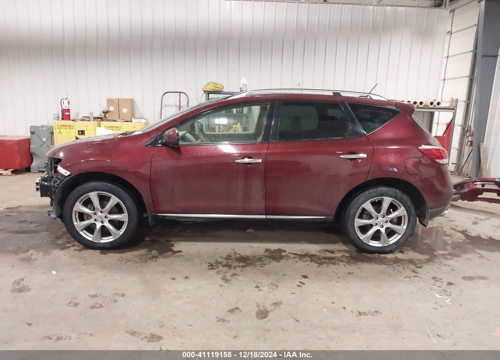 2012 NISSAN MURANO LE VIN: JN8AZ1MW2CW237254