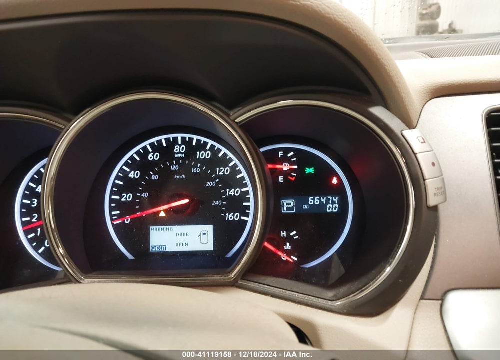 2012 NISSAN MURANO LE VIN: JN8AZ1MW2CW237254