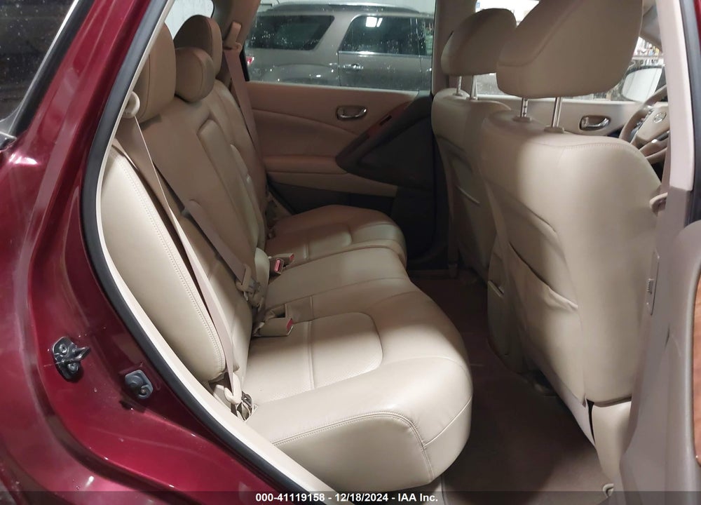 2012 NISSAN MURANO LE VIN: JN8AZ1MW2CW237254