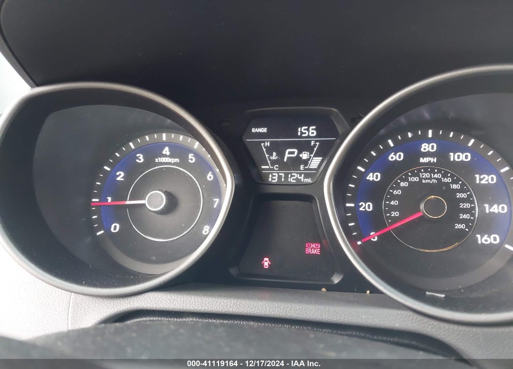 2016 HYUNDAI ELANTRA SE VIN: 5NPDH4AE4GH709698