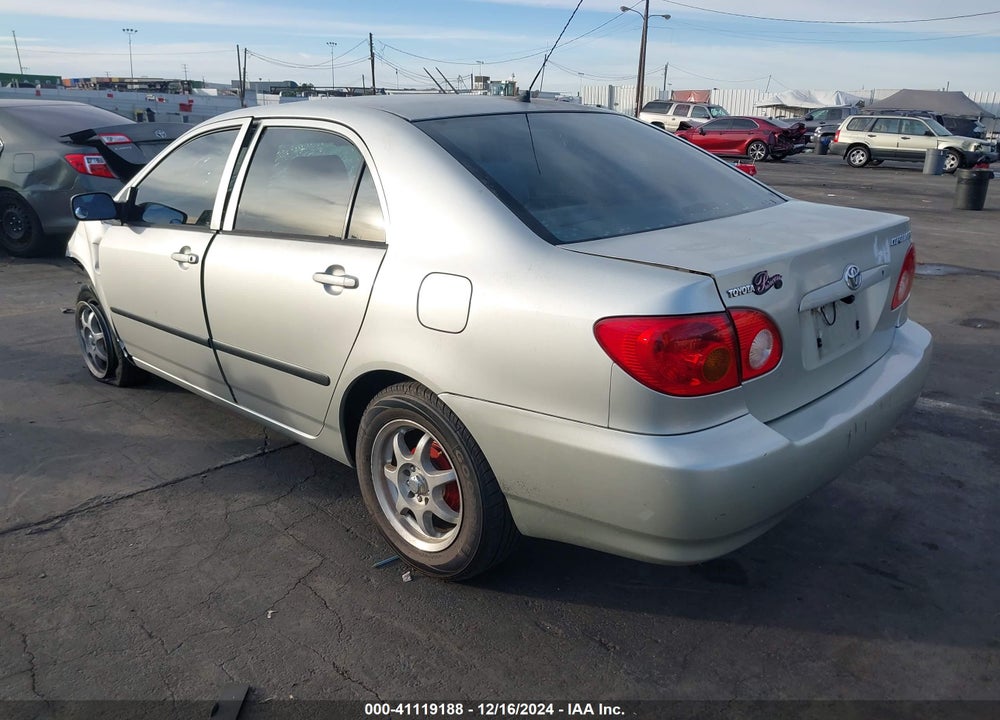 2003 TOYOTA COROLLA CE VIN: JTDBR32EX30026294