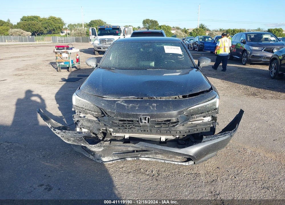 2022 HONDA CIVIC VIN: 2HGFE2F57NH543196