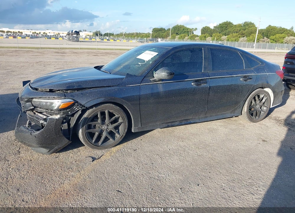 2022 HONDA CIVIC VIN: 2HGFE2F57NH543196