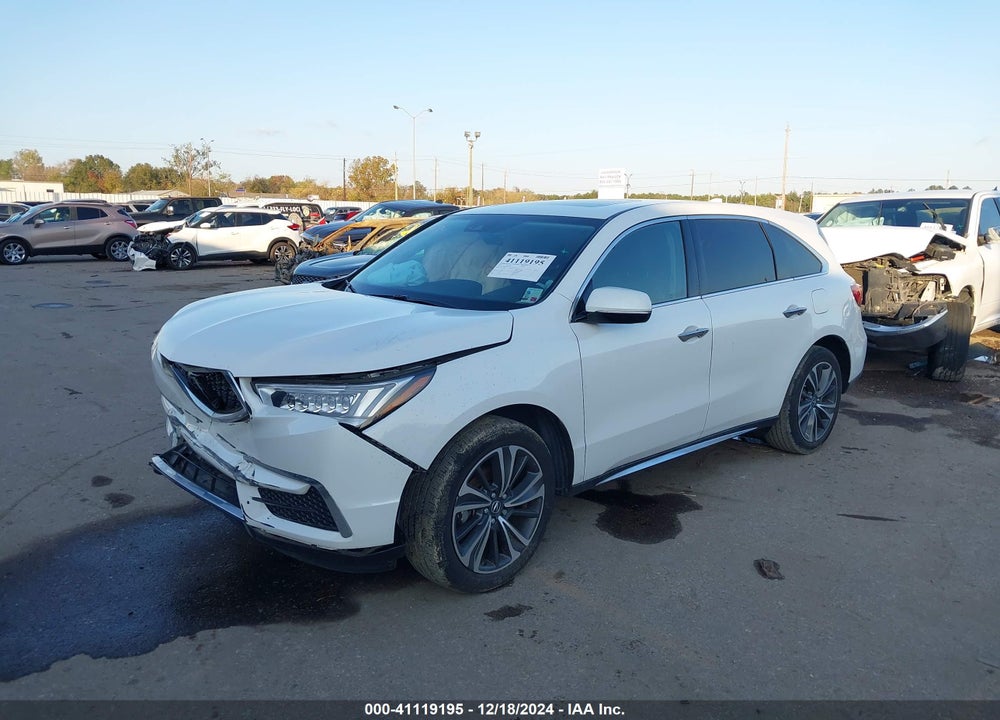 2020 ACURA MDX TECHNOLOGY PACKAGE VIN: 5J8YD3H5XLL017482