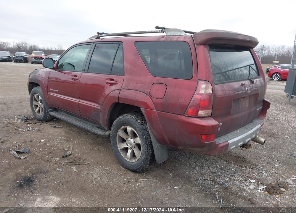 2005 TOYOTA 4RUNNER SR5 SPORT V6 VIN: JTEBU14R758030628