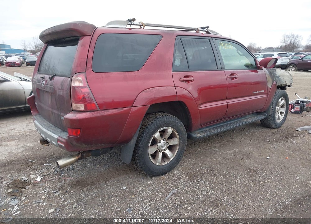 2005 TOYOTA 4RUNNER SR5 SPORT V6 VIN: JTEBU14R758030628