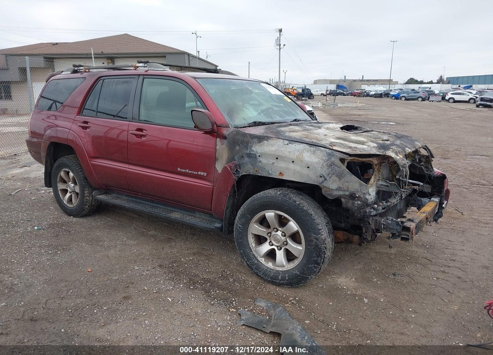 2005 TOYOTA 4RUNNER SR5 SPORT V6 VIN: JTEBU14R758030628