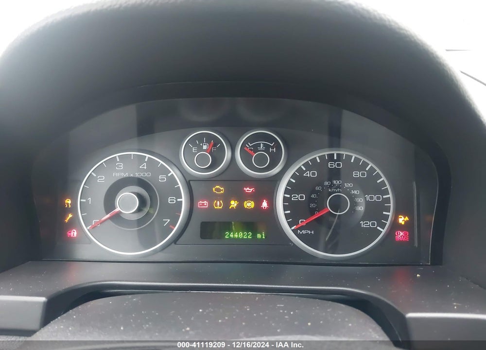 2009 FORD FUSION SE VIN: 3FAHP07159R178986