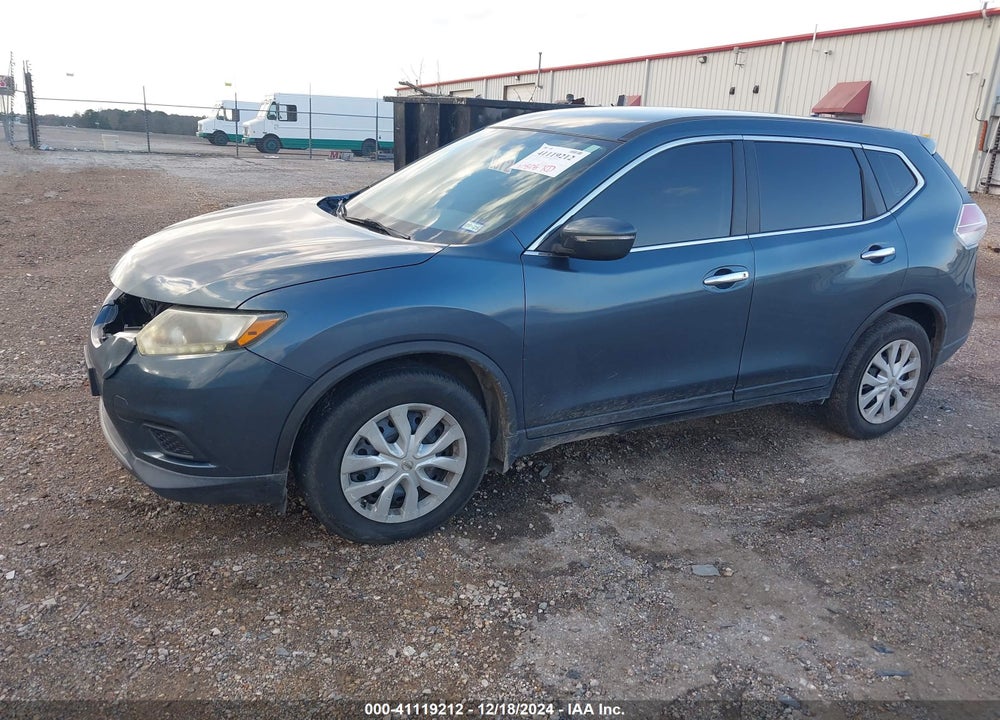 2014 NISSAN ROGUE S VIN: 5N1AT2MT8EC824762