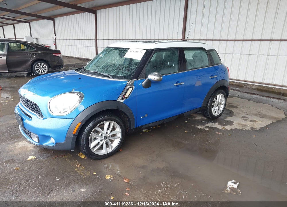 2012 MINI COOPER S COUNTRYMAN VIN: WMWZC5C50CWL60368
