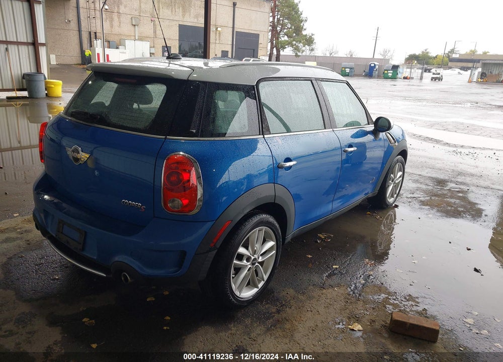 2012 MINI COOPER S COUNTRYMAN VIN: WMWZC5C50CWL60368