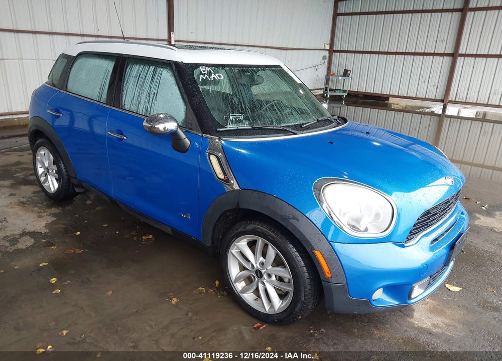 2012 MINI COOPER S COUNTRYMAN VIN: WMWZC5C50CWL60368