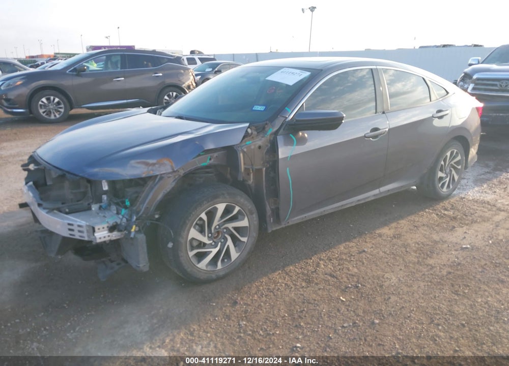 2016 HONDA CIVIC VIN: 19XFC2F76GE034916