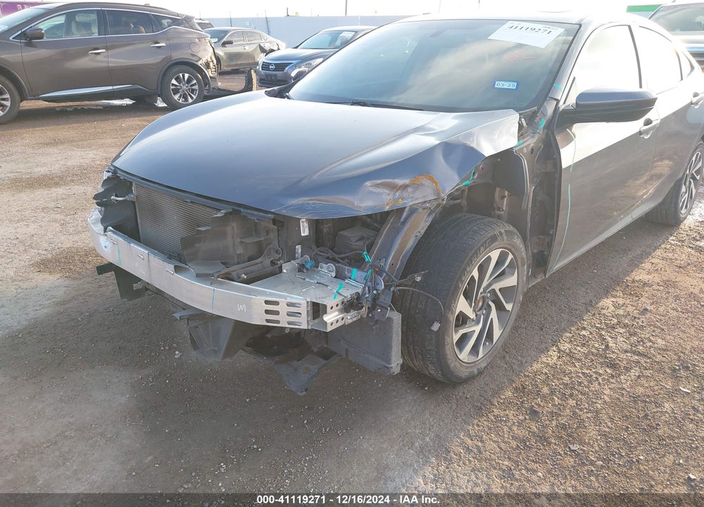 2016 HONDA CIVIC VIN: 19XFC2F76GE034916