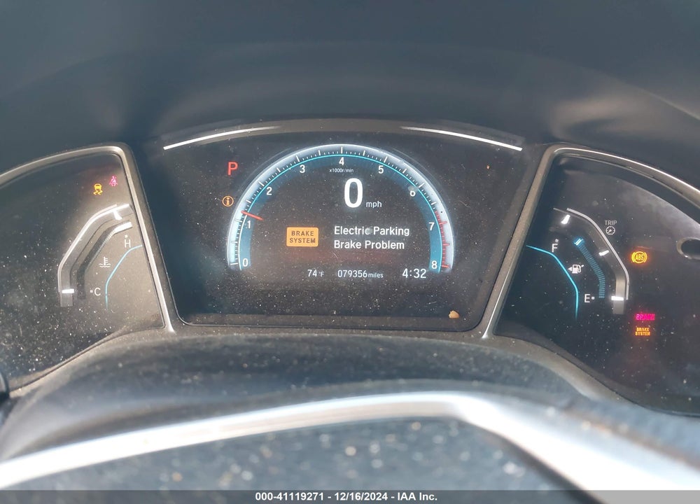 2016 HONDA CIVIC VIN: 19XFC2F76GE034916