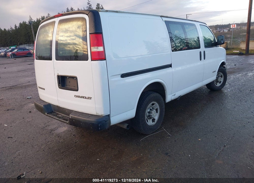 2006 CHEVROLET EXPRESS WORK VAN VIN: 1GCGG25V161196446