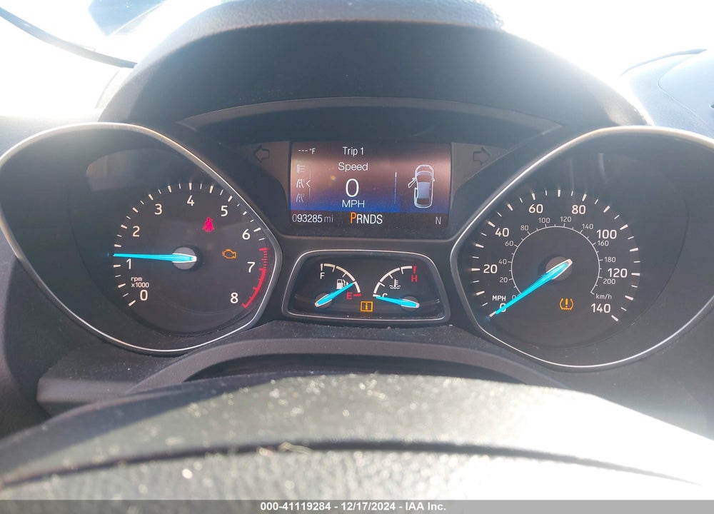 2017 FORD ESCAPE SE VIN: 1FMCU9G99HUD02333