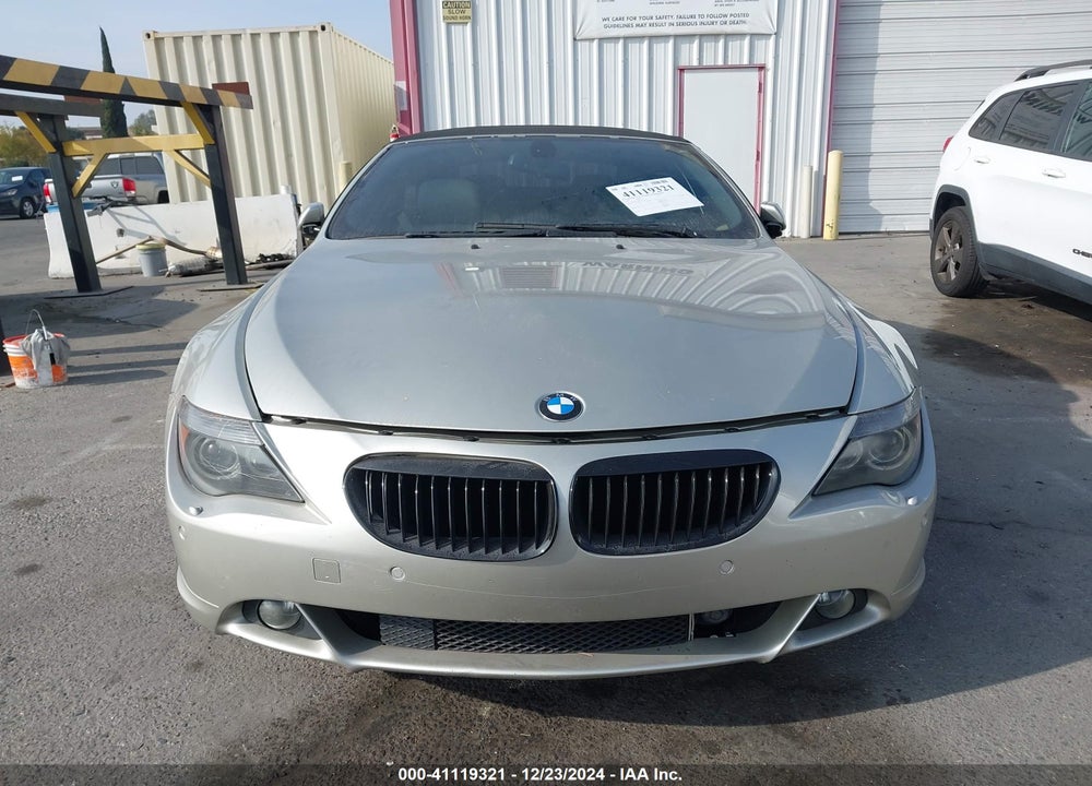 2006 BMW 650I VIN: WBAEK13486CN72278