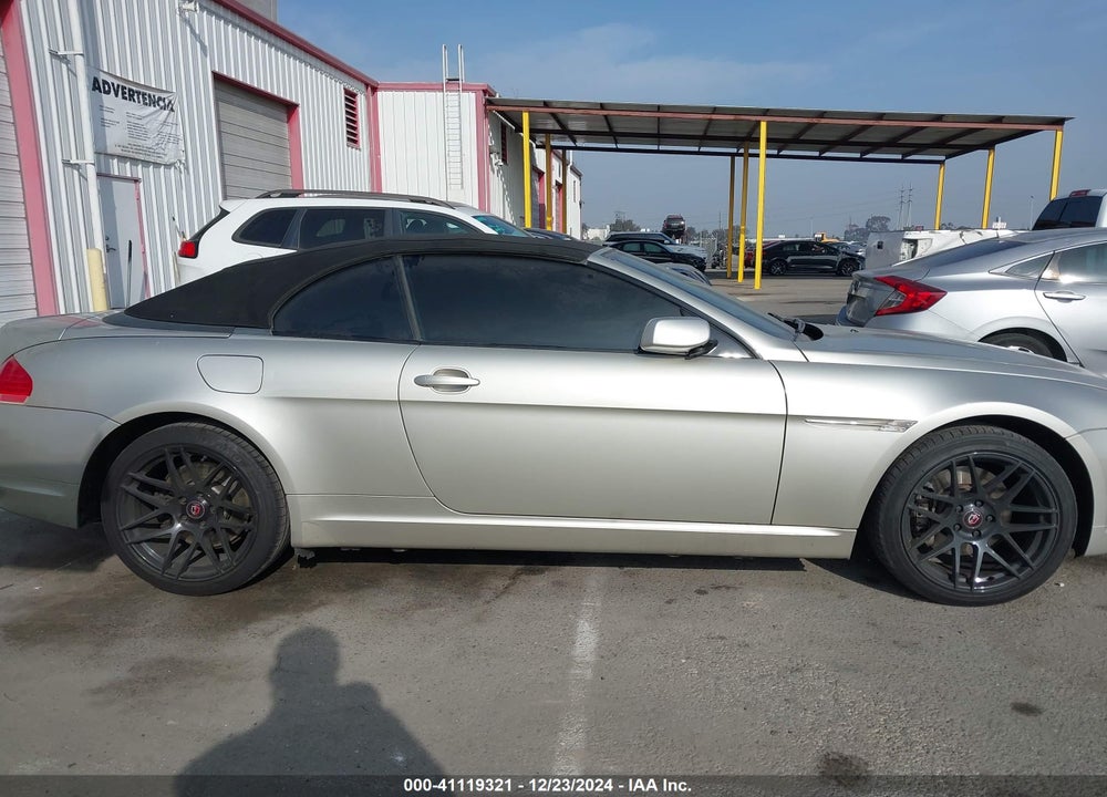 2006 BMW 650I VIN: WBAEK13486CN72278