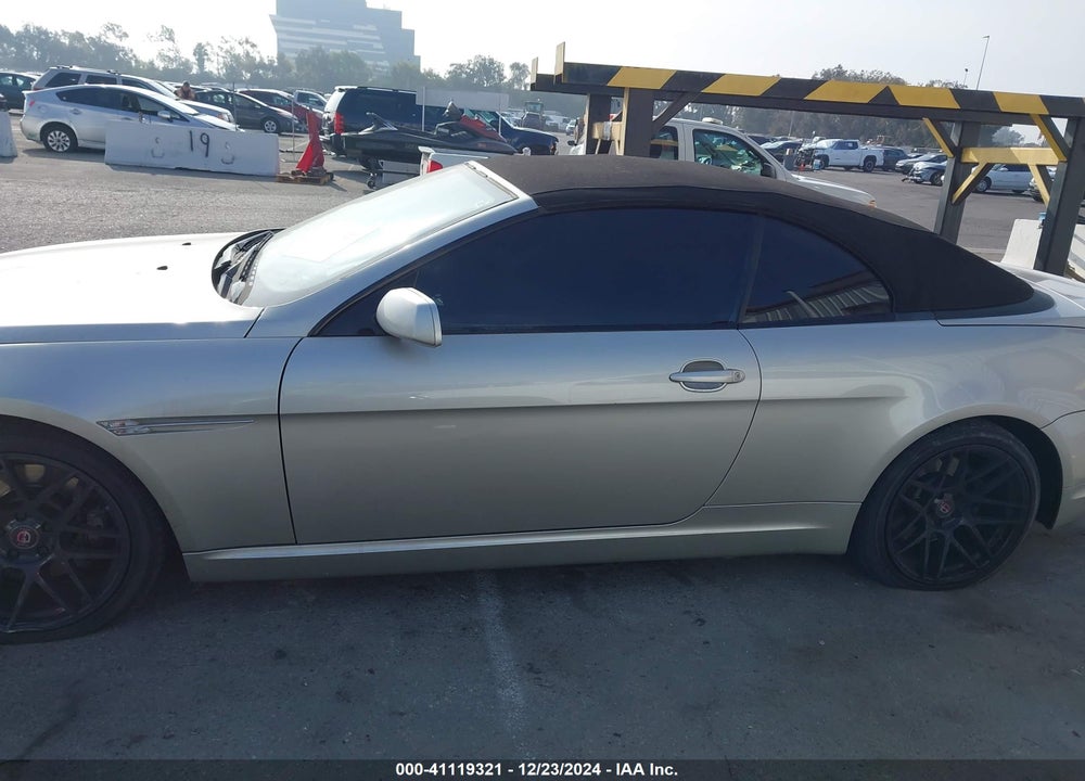 2006 BMW 650I VIN: WBAEK13486CN72278