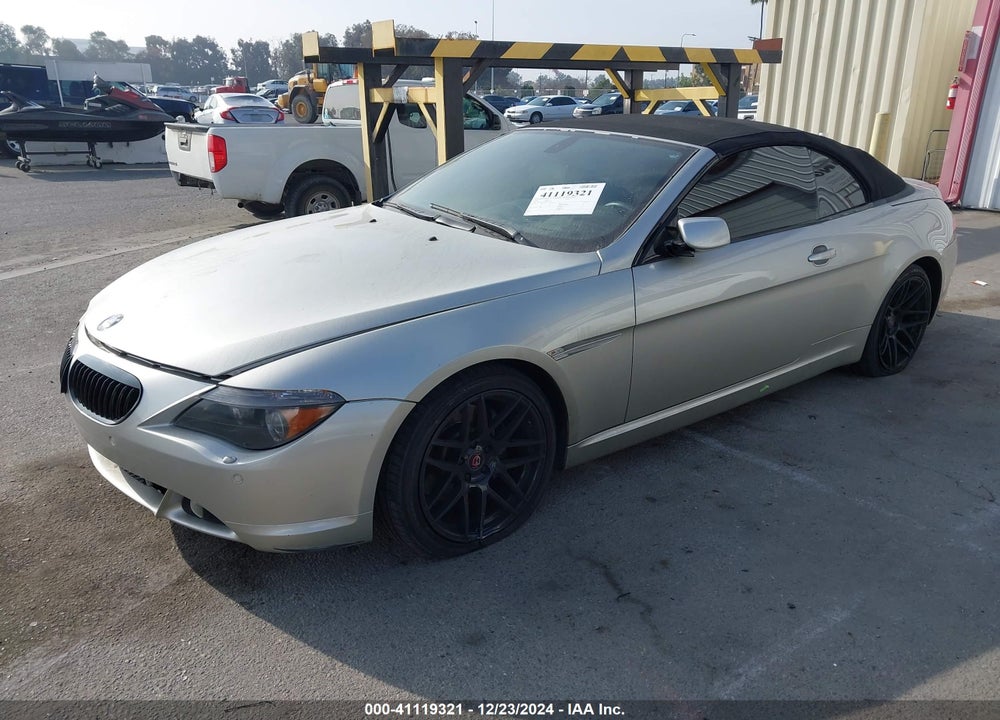 2006 BMW 650I VIN: WBAEK13486CN72278