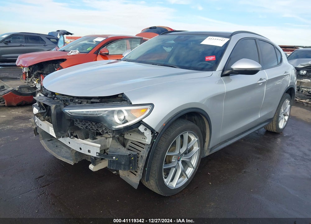 2018 ALFA ROMEO STELVIO SPORT AWD VIN: ZASFAKPN3J7B77467