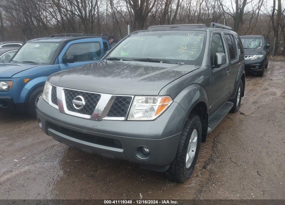 2006 NISSAN PATHFINDER SE VIN: 5N1AR18U46C678941