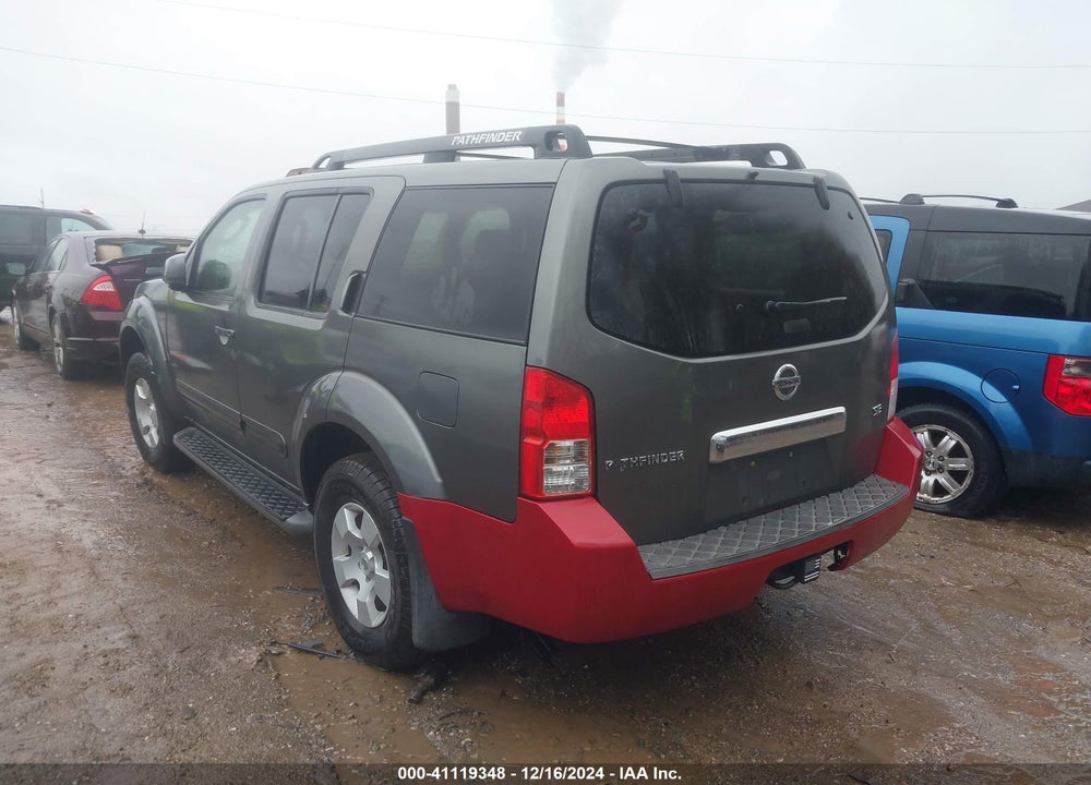 2006 NISSAN PATHFINDER SE VIN: 5N1AR18U46C678941