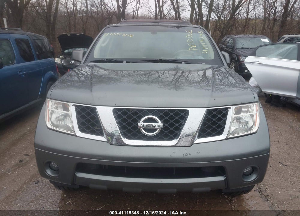 2006 NISSAN PATHFINDER SE VIN: 5N1AR18U46C678941