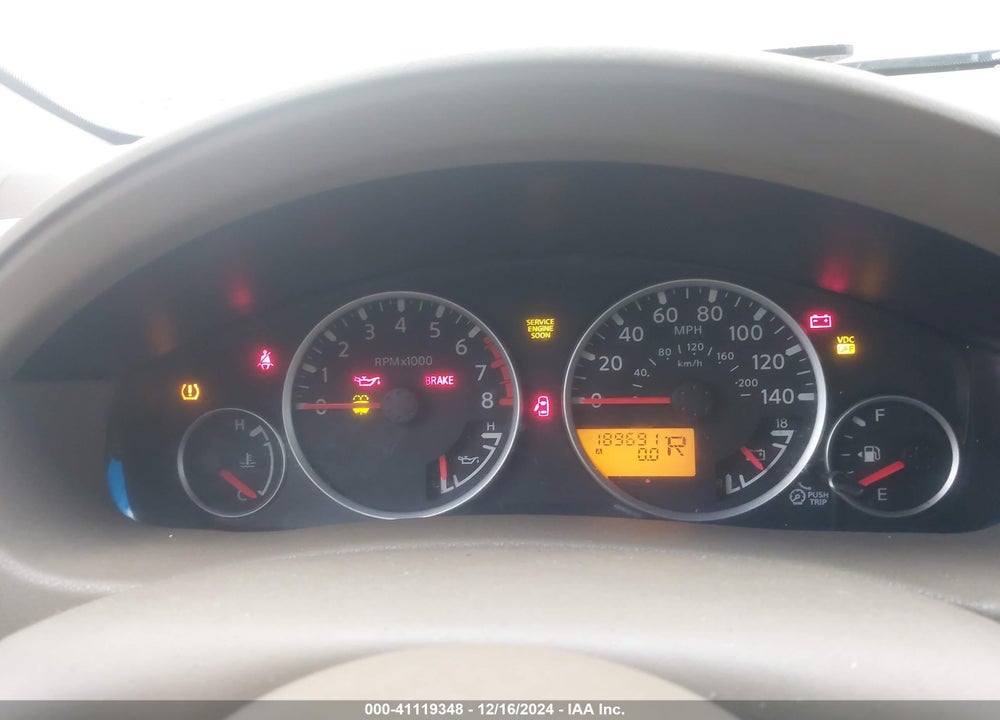 2006 NISSAN PATHFINDER SE VIN: 5N1AR18U46C678941