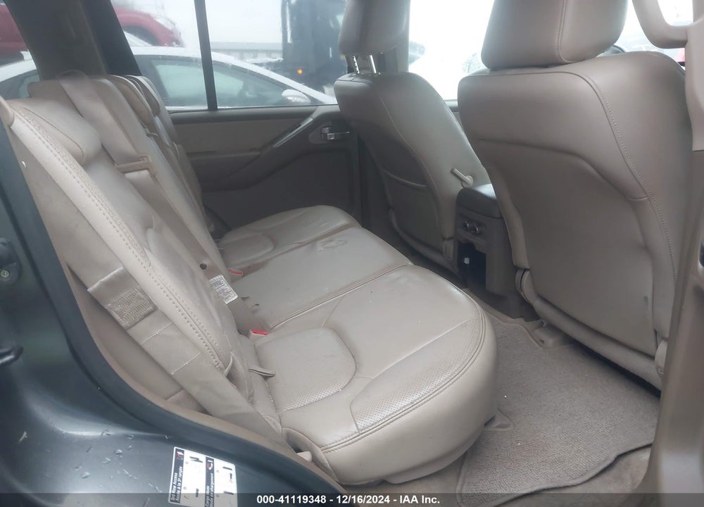 2006 NISSAN PATHFINDER SE VIN: 5N1AR18U46C678941