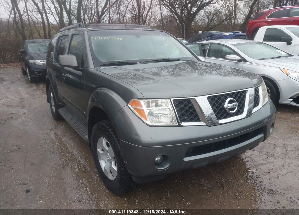 2006 NISSAN PATHFINDER SE VIN: 5N1AR18U46C678941